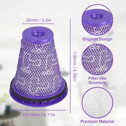 Voormotorfilter voor Cilinder Vervanging (967371-01) - Geschikt voor Dyson Big Ball CY18-CY28 DY75-DY78 Stofzuigers — thumbnail 3