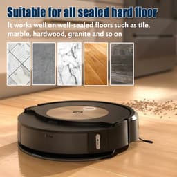 4 Stuks Wasbare Natte Dweilpads geschikt voor iRobot Roomba Combo j7+ en Combo j9 + - Stofzuiger onderhoud en reinigings accessoires — thumbnail 4