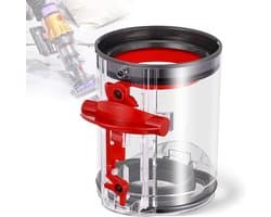 Stofemmer Geschikt Voor Dyson V10 Sv12 - Vervangende Stofbak - Vervangend Onderdel Voor Draadloze Steelstofzuiger - Reserveonderdeel - Transparante Stofbak / Stofemmer - Accessoires - Afvalreservoir - Transparante