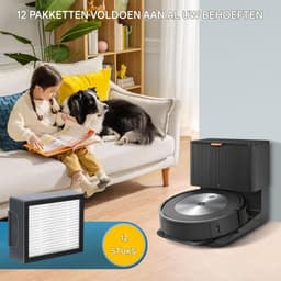 TOVBMUP Vervangende filters - Accessoires voor robotstofzuigers - geschikt voor iRobot Roomba robotstofzuigers - 12 stuks — thumbnail 4