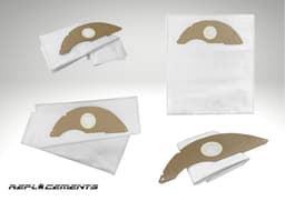Replacements® stofzuigerzakken geschikt voor KARCHER NT22/1, 2.889-217.0, Synthetisch. Set van 5. — thumbnail 4