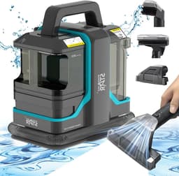 Jurrys Tapijt reiniger - Draagbaar - Machine - Cleaner - Vlekverwijdering - Geurverwijdering - ABS Materiaal - Bekleding — thumbnail 1