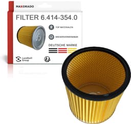 Maxorado 2 stuks cartridgefilters geschikt voor Kärcher K 2001, K 2201, K 2901, K 3000, Plus NT 301 – 6.414-354.0, 1.819-121.0 I, K 2901 - ‎filter voor Nat- en droog stofzuiger — thumbnail 4