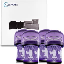 AllSpares HEPA-filter (4 St.) 971517-01 voor Stofzuigers geschikt voor Dyson V12 Slim / Detect Slim — thumbnail 1