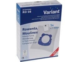 Geschikt voor ROWENTA - STOFZUIGERZAK - RO08 5st+filter microfiber - ZR200520