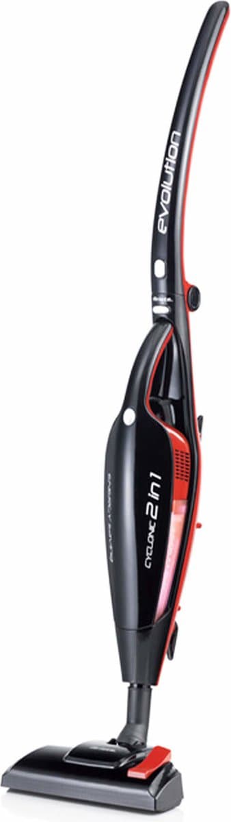 Ariete EVO 2-in1 - steelstofzuiger - & elektrische bezem - zakloos - 0.8 liter inhoud - 30 min gebruiksduur - roterende borstel — afbeelding 1