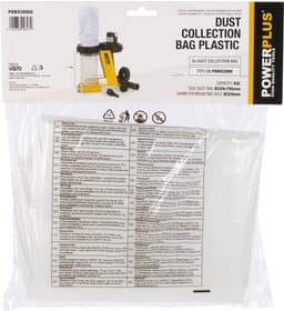 Powerplus POWX2090A Stofzak van plastic - Tbv POWX2090 — thumbnail 2