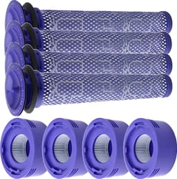 4x Set HEPA Pre- & Post Filter geschikt voor Dyson V7 en V8 96747801 Accessoires Vervanging — thumbnail 1