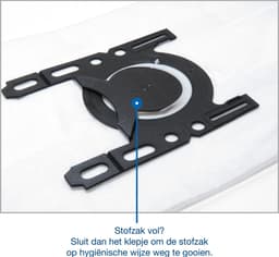 10x Dparts G-ALL stofzuigerzakken en 1 filter - geschikt voor Bosch Siemens - ProSilence - Move on - MoveOn - Ingenius - GL30 - Free e - Synchropower - nr. VZ41FGALL - BBZ41FGALL - BBZAFGALL - BBZ16GALL - SI52 — thumbnail 2