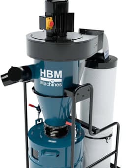 HBM Mobiele Stofafzuiginstallatie / Stofafzuiger 2200 Watt — thumbnail 4