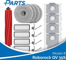 Roborock QV 35S Onderhoudsset (Plus.Parts® alternatief voor QV35A/QV35S MAINTENANCE SET) — thumbnail 1