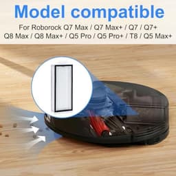 PromoHome HEPA-filter voor voor Roborock Q7 Max/ Q7 Max+ / Q7/ Q7+/ Q8 Max/ Q8 Max+ / Q5 Pro/ Q5 Pro+ / T8- Wasbaar en herbruikbaar — thumbnail 2