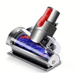 Schroefvormige klitvrije borstel - voor Dyson Steelstofzuiger V7,V8,V10,V11,V15(Niet compatibel met de V15 Detect Absolute) - Universele Stofzuigermond — thumbnail 1