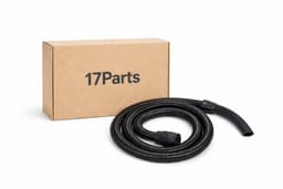 17 Parts – Stofzuigerslang 2,5 m – Geschikt voor Kärcher WD1 WD2 WD3 WD4 WD5 WD6 – Flexibele Zuigslang – Robuust & Eenvoudig te Installeren – Vervangende Slang voor Nat- en Droogzuiger — thumbnail 1