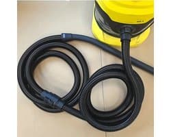 17 Parts Stofzuigerslang 2,5 m - Geschikt voor Kärcher WD1 WD2 WD3 WD4 WD5 WD6 - Zonder handgreep