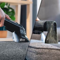 VIN® Tapijtreiniger Stofzuiger – Professionele Stoomreiniger – Draagbare Vlekkenreiniger – Bank Reiniger 1.7L – Tapijtreinigers Gemakkelijke Bediening – Meubelreiniger 400V – Reinigingsmachine 400W – Met Extra Borstel - Vloerreiniger Elektrisch — thumbnail 3