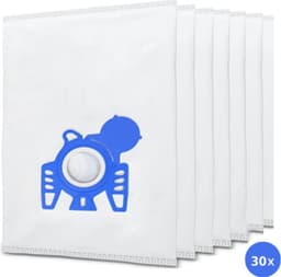 30x Stofzakken geschikt voor Miele Type GN Stofzuigerzakken / 3-Laags / Kwalitatief - Complete C2 & C3 - Stofzak Stofzuiger zak - Synthetisch 3D efficiency Stofzuigzakken — thumbnail 1