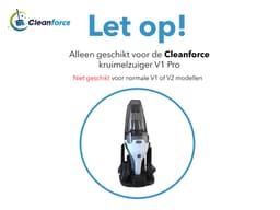 Cleanforce HEPA filter voor Kruimelzuiger Pro - Set van 2 Stuks - Wasbare HEPA filter — thumbnail 3
