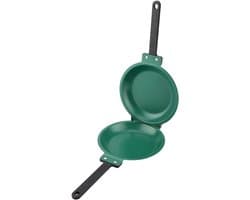 Dubbelzijdige keramische coating - Green Shell pan voor pannenkoekenmaker - Geschikt