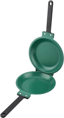 Dubbelzijdige keramische coating - Green Shell pan voor pannenkoekenmaker - Geschikt — thumbnail 1