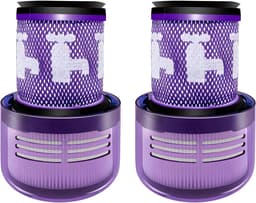 2x High Quality Washable Exhaust - Motor HEPA Filter compatible with Dyson V12 Detect Slim/Absolute 971517-01 - ShopVlot — thumbnail 1