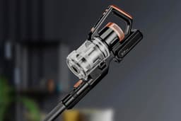 Draadloze Steelstofzuiger - Met Dweilfunctie - Stofzuigen en Dweilen - 2-in-1 Functionaliteit - 700 ml - Zwart Koper — thumbnail 4