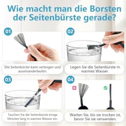 PromoHome 18-delige accessoireset voor Ecovacs Deebot X11 Omnicyclone, X11 PRO OMNI en X9 PRO OMNI stofzuiger - hoofdborstels, dweilrollen, HEPA-filters en zijborstels — thumbnail 5