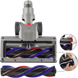 Vervangende Reinigingskop Voor Stofzuiger - Vloerborstelkop Met Led-Verlichting En Zachte Roller - Voor V11 V10 V8 V7 Draadloze Stofzuiger — thumbnail 2