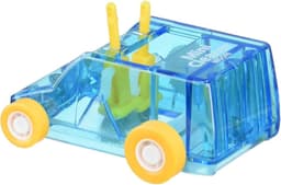 Mini Bureau Stofveger - Desktop Reiniger - Bureau Opruimen - Compact Design - 31" H - Blauw Transparant — thumbnail 5