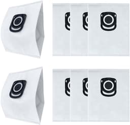 Dailygoods - CHEVVY 8 stuks Stofzuigerzakken 285 x 210 mm Compatibel met Rowenta ZR200540/520 Vacuum Cleaner Bags voor Compact Power X-Trem Power en Silence Force (RO64xx, RO63xx, RO68xx, RO39xx) — thumbnail 2
