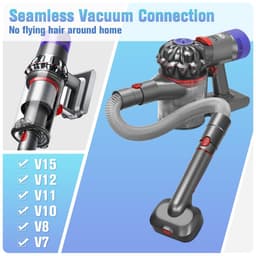 Dailygoods- Hondenhaarstofzuigerborstel 3-in-1 - Huisdier Borstel - Compatibel met Dyson V7/V8/V10/V11/V12/V15 - Verwijdert Klitten/Knopen - Voor Gezondere Vacht - Huisdierborstel — thumbnail 3