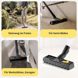 Vloerzuigmond voor Kärcher WD3, WD4, WD5, WD6, droogzuigmond reservestofzuiger vloerzuigmond accessoires — thumbnail 2