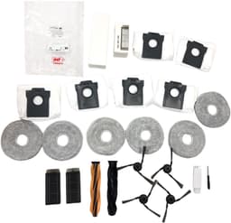 Accessoireset voor robotstofzuiger, compatibel met Dreame X50/L50-serie, met HEPA-filters en wasbare dweilpads — thumbnail 2