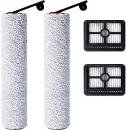 Accessoires Geschikt voor Dreame H12 Pro Ultra / H13 Pro nat- en droogstofzuigers: 2 rolborstels + 2 HEPA-filters — thumbnail 1
