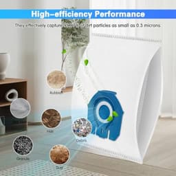 10 Stofzuigerzakken GN voor Miele Complete C3/C2, Classic C1, S2, S5, S8, S400 Serie - Incl. 4 Motor- en 4 Uitlaatfilters - PromoHome — thumbnail 5