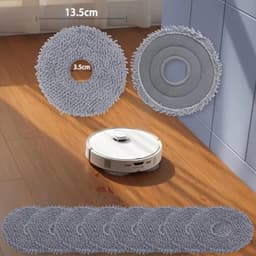 PromoHome 8 Stuks Dweilpad Dweildoek Wisser Accessoires voor Roborock Q Revo/Qrevo MaxV/Qrevo Master/Qrevo Slim/Qrevo Pro/Qrevo S/Qrevo Curv/QV 35S Robot Stofzuiger Vervangende Onderdelen — thumbnail 5