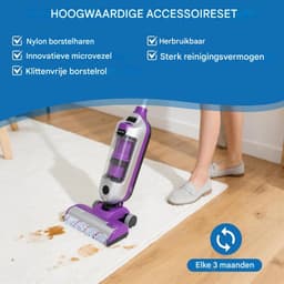 GELLDG Stofzuigeronderdelen - 7 Stuks - Huishoudelijke apparaten Accessoires - 3 Bodenbürste + 3 Filter + 1 Reinigungsbürste - Geschikt voor Bissell CrossWave 3-in-1 Stofzuiger - Geschikt voor Bissell 17132 2582N 2225N 1785 Serie — thumbnail 5