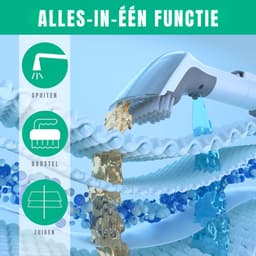 Aura® Vlekkenreiniger - Vlekkenreinigers - Tapijtreiniger Machine - Vlekkenreiniger Bank - Wit - 20cm x 39cm x 30cm; 3.85 kg — thumbnail 2