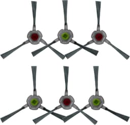 Geschikt voor accesoires van de Ecovacs U2 robotstofzuiger, geschikt voor DGN22/U2 Pro, zijborstel - 3 paar — thumbnail 1