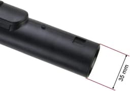 Comfortabele handgreep/slanggreep, 35 mm diameter, geschikt voor Miele stofzuigers S8, S6, S5, S4, S2, S1, C1, C2, C3, H1 Complete, Compact, Classic, Swing en S8000 series. — thumbnail 2