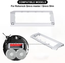 Cosensi- Stofzuigeraccessoires Perfecte compatibiliteit - Hoofdborstel - Achterklep - Roborock Qrevo Master/Slim - Duurzaam materiaal - Eenvoudig te vervangen - Stofzuigerborstel — thumbnail 3