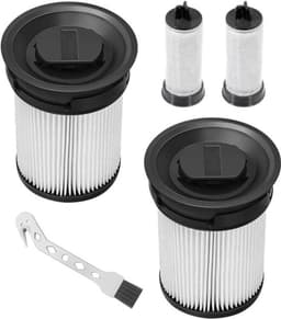Filters - 2stuks geschikt voor Miele Triflex HX1-serie snoerloze steelstofzuigeraccessoires, vervangend onderdeelnr. 9178017731 — thumbnail 1