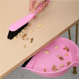 Mini Stoffer en Blik - Kleine Bezem Set - Tafel Schoonmaken - Zachte Borstelharen - 50 Grams - null — thumbnail 4
