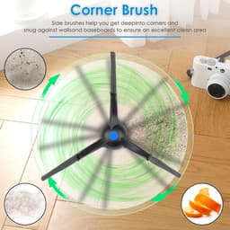 21-delige -2 rolborstel, 2 borstelrollen, 6 zijborstels, 6 stofzakken, 4 HEPA-filters en 1 Reinigingsborstel- Voor ECOVACS DEEBOT X8 Pro Omni/ X8 Omni robotstofzuiger — thumbnail 2