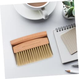 Mini Schoonmaakset - Borstel Stofblik - Bureau Reinigen - Compact Ontwerp - 15.5 cm - Wit — thumbnail 3