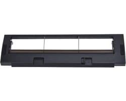 Borstelhoes Stofzuiger - Reserveonderdeel - Robot Reiniging - Duurzaam ABS Materiaal - 20.6 cm - Zwart