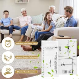6 stuks stofzuigerfilters voor Miele stofzuiger, stofzuiger filter voor Miele, filter voor stofzuiger, stofzuigerfilter compatibel met Miele Complete C1/2/3, Classic C1, S2000-S2999, S5000-S5999 — thumbnail 5
