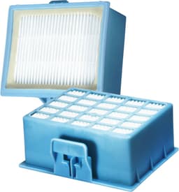 2x Dparts hepa filter geschikt voor Bosch en Siemens - stofzuiger hygiënefilter voor series GL-20 GL20 GL-30 GL30 Gl-40 GL40 BGL2 BGL25 - allergiefilter stofzuigerfilter 576833 00576833 BBZ156HF — thumbnail 1