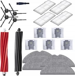 Set filters rollen borstels moppen zakken compatibel met Roborock S8, S8 Plus - hoogwaardige vervanging - Roborock S8 - Roborock S8 Plus - Roborock S8 Max - Roborock S80 - Roborock S85 - Roborock S7 MaxV Ultra - 20 onderdelen - hier is alles! — thumbnail 2