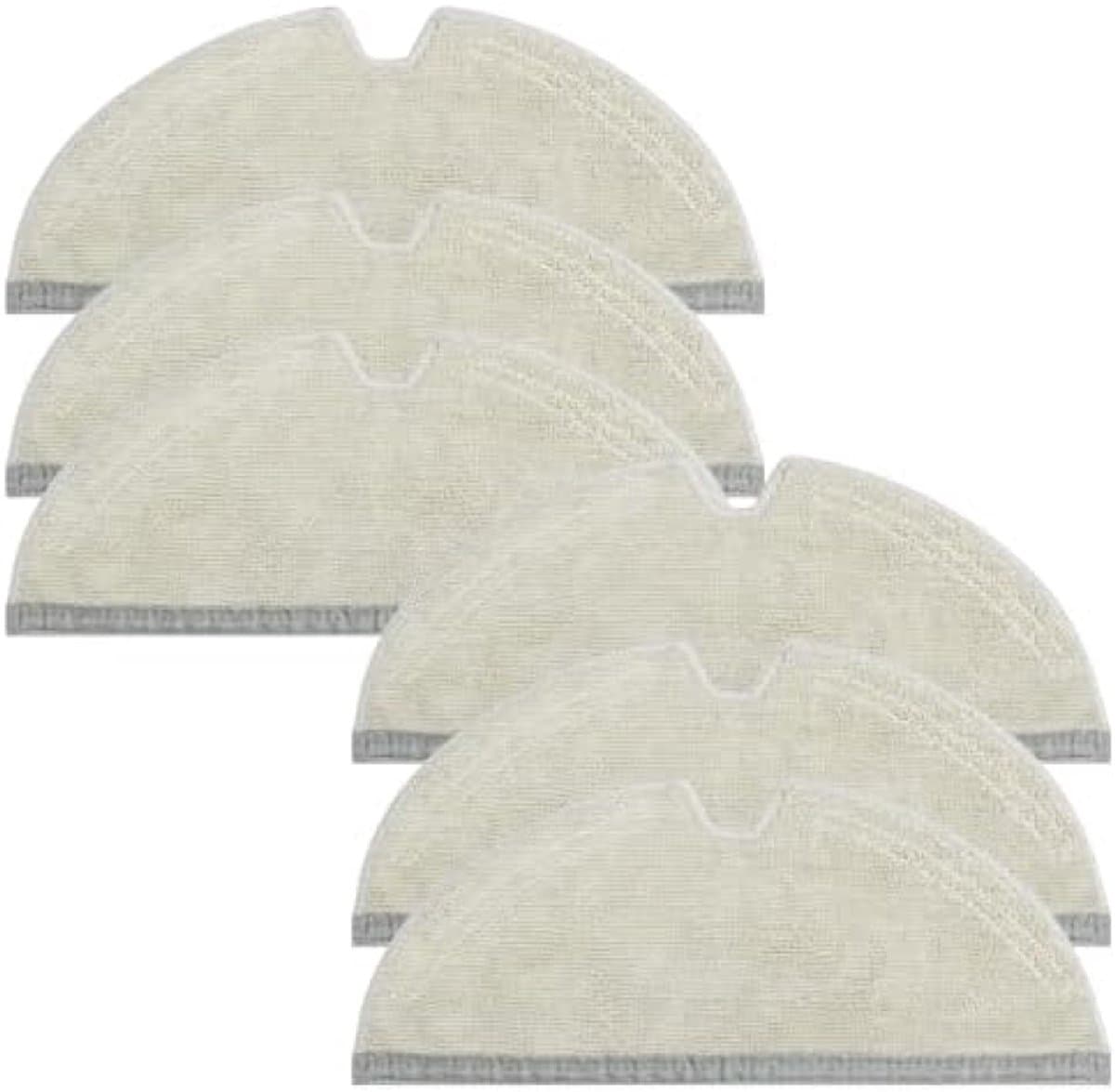 PromoHome 6x Microvezel Dweilpads Geschikt voor Roborock Q5 Pro,Q5 Pro+,Q8 Max, Q8 Max+,S5,S5 Max,S6,S6 Pure,S6 MaxV,Q7,Q7 Max — afbeelding 1